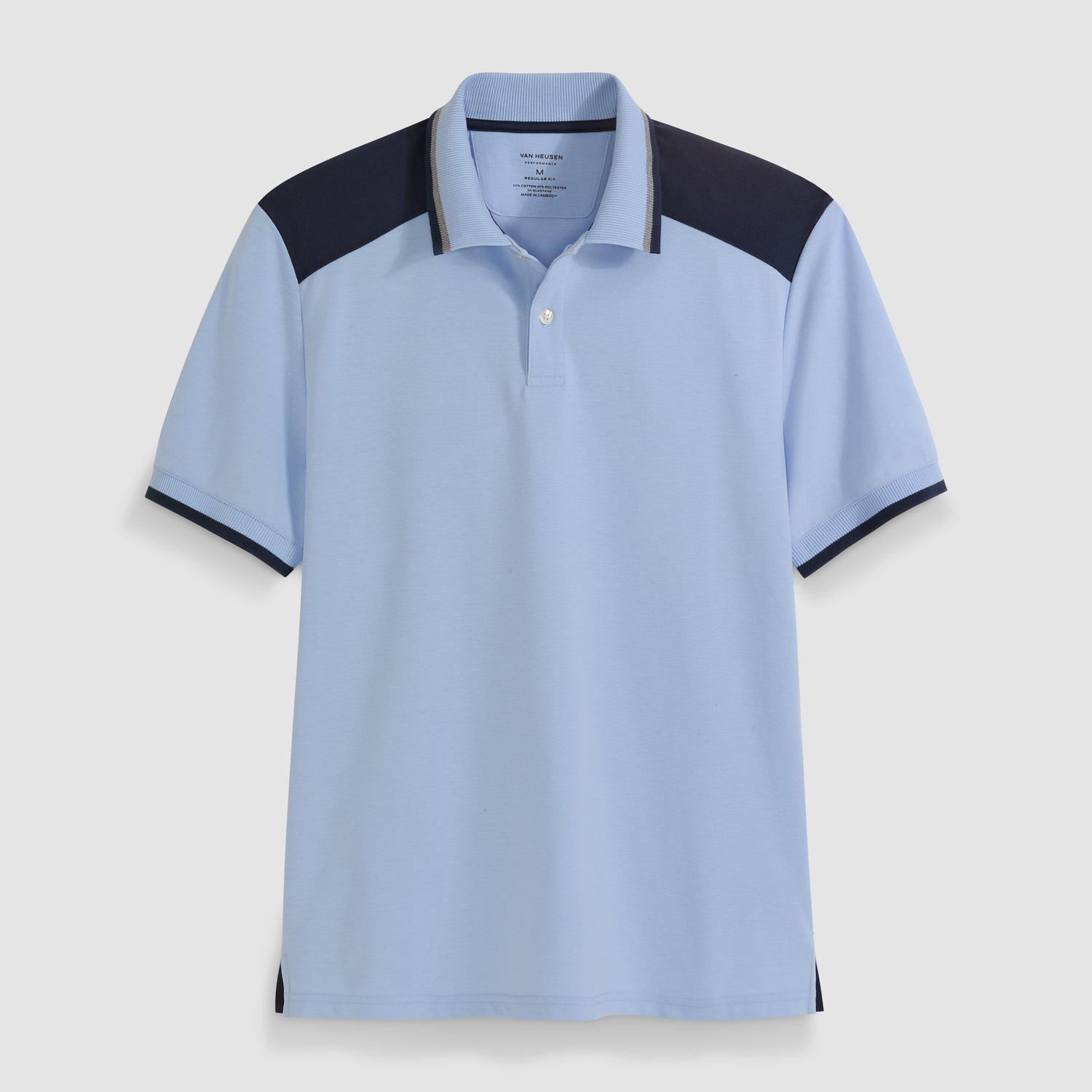 Performance Colorblock Short Sleeve Polo