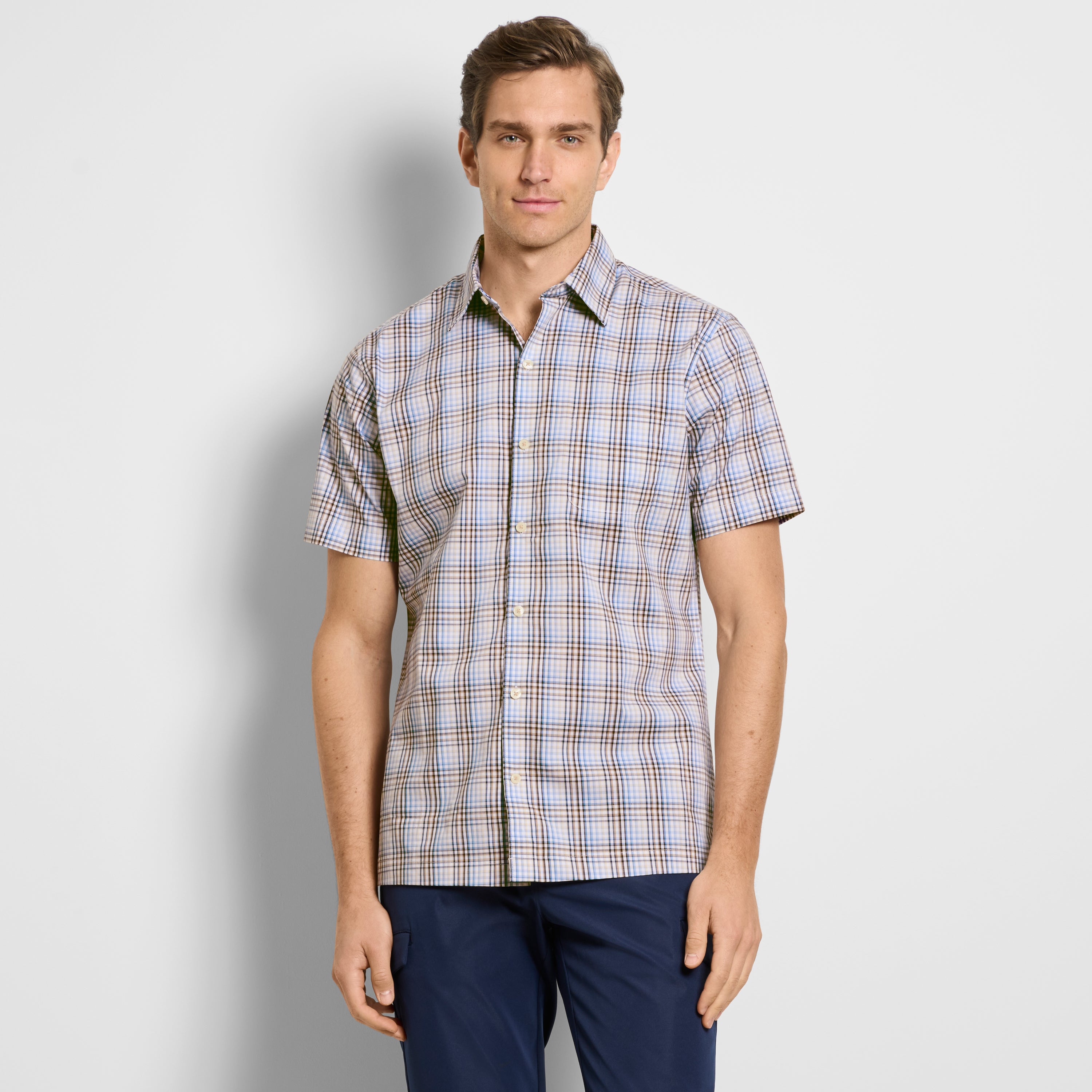 VANHEUSEN トップス Button Up Shirts – Van Heusen