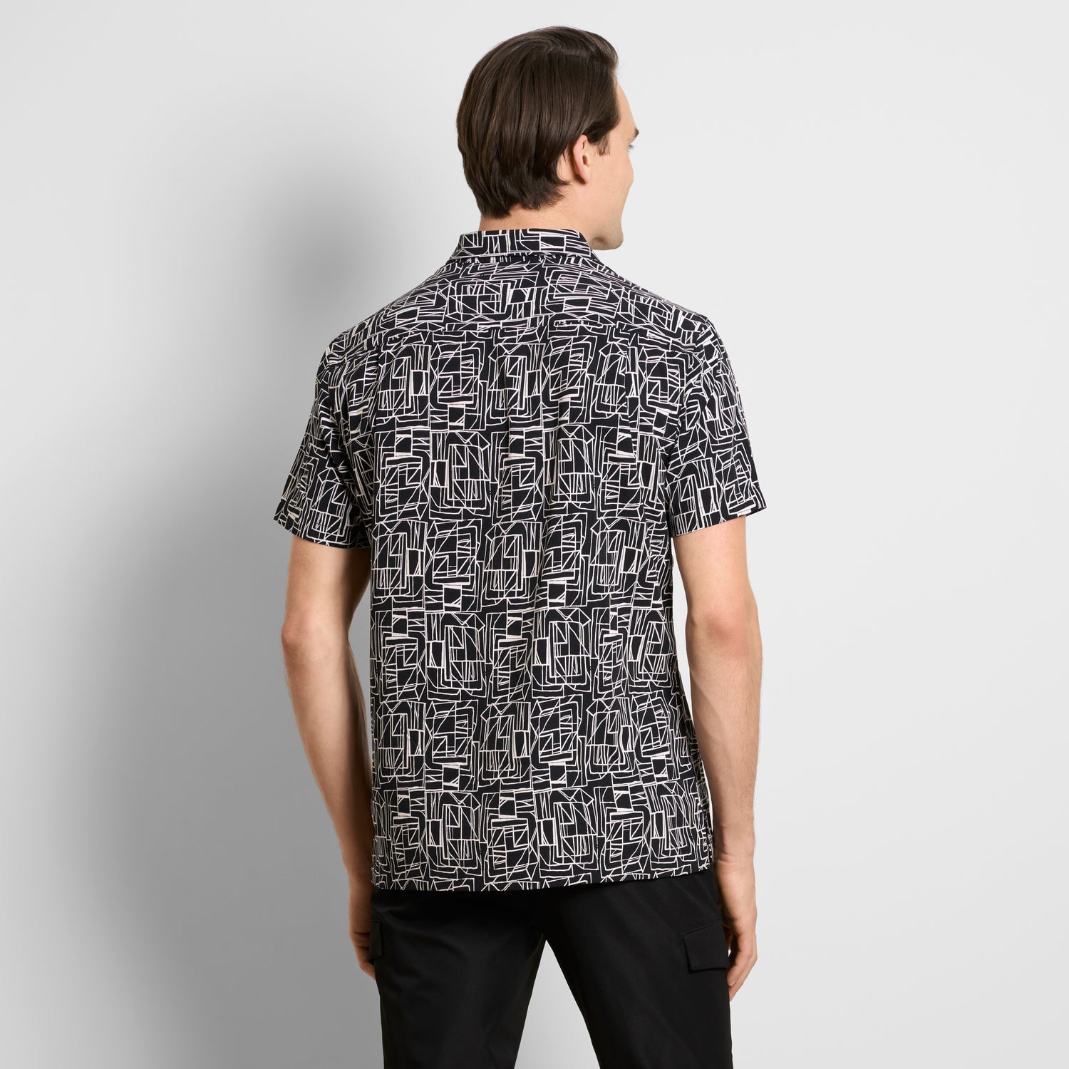 Weekend Printed Short Sleeve Camp Shirt