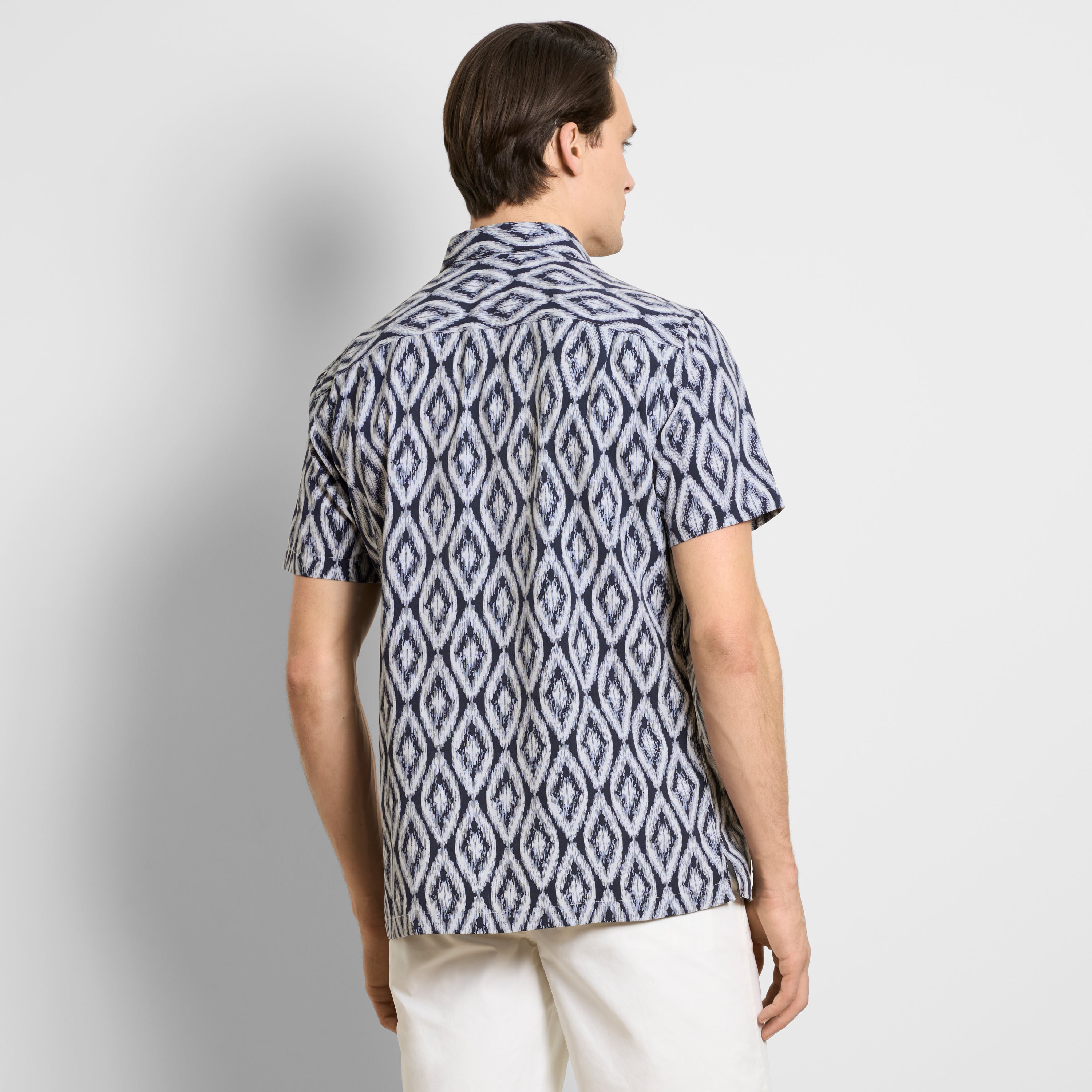 Weekend Printed Short Sleeve Camp Shirt