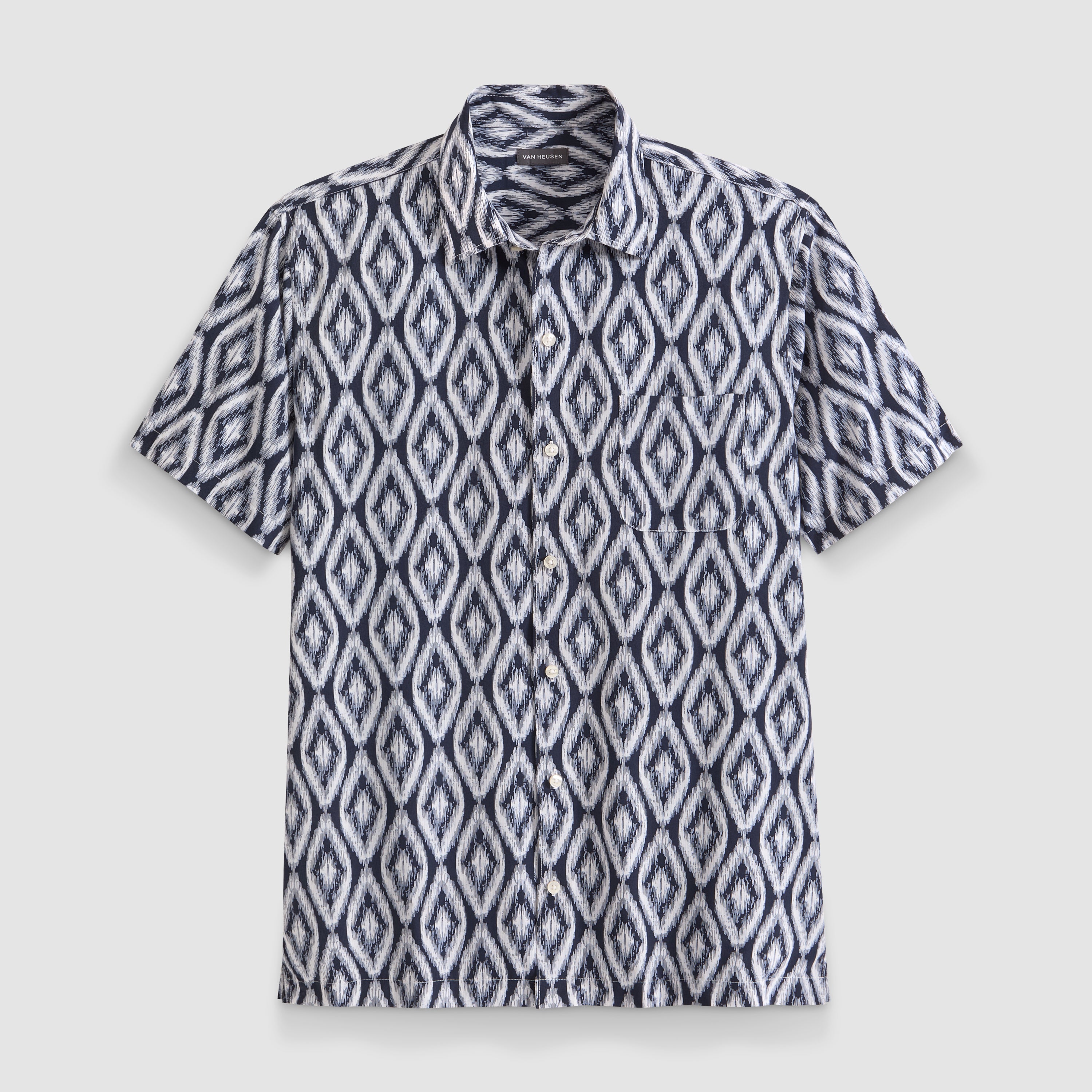 Weekend Printed Short Sleeve Camp Shirt