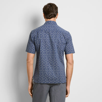 Everyday Defense Stain Shield Printed Short Sleeve Shirt