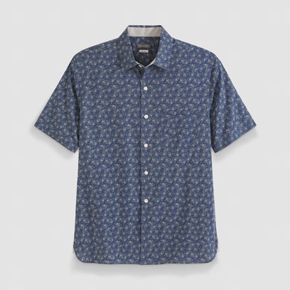 Everyday Defense Stain Shield Printed Short Sleeve Shirt