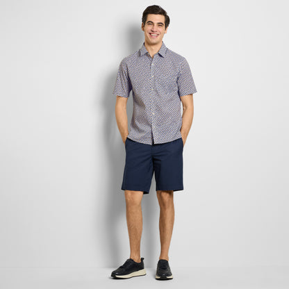 Everyday Defense Stain Shield Printed Short Sleeve Shirt