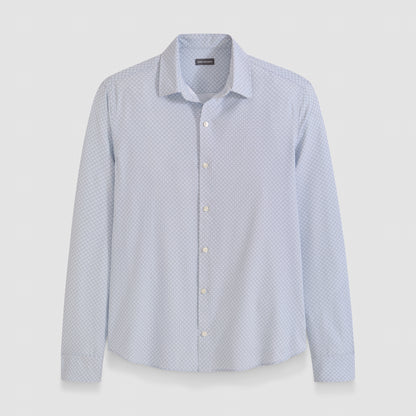 Performance All-Way Stretch Pattern Long Sleeve Shirt