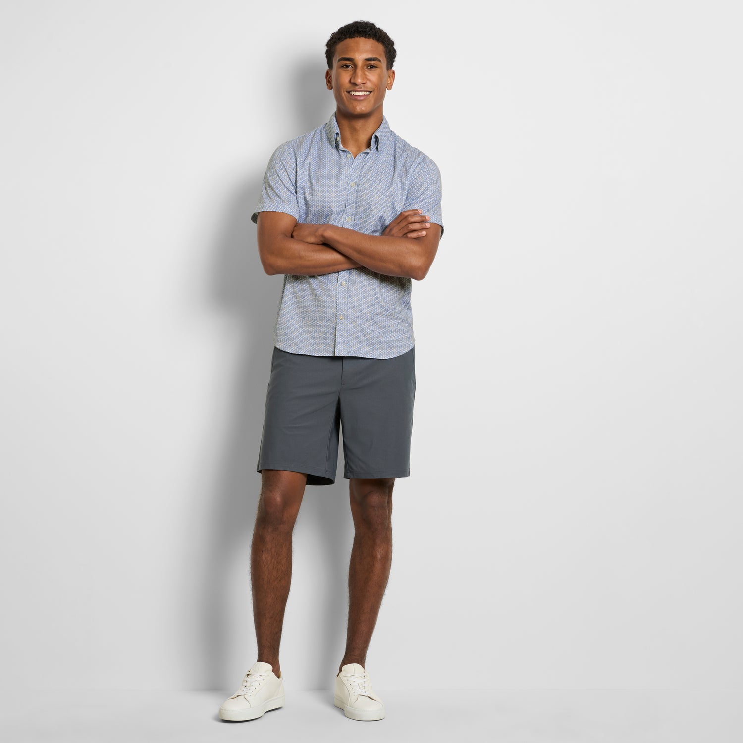 Performance Printed Short Sleeve Shirt