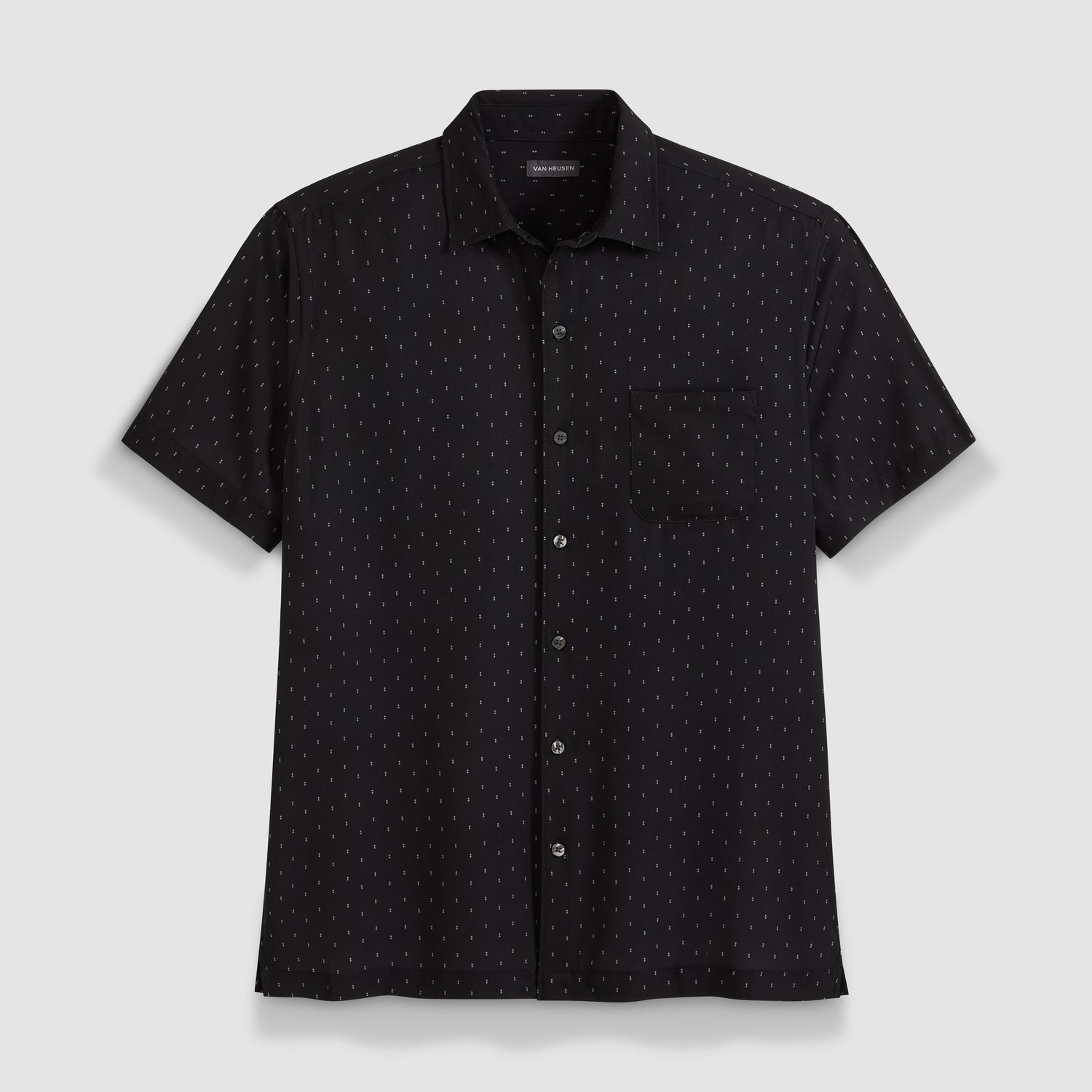 Hydro Wik Short Sleeve Camp Shirt Stacked Dot