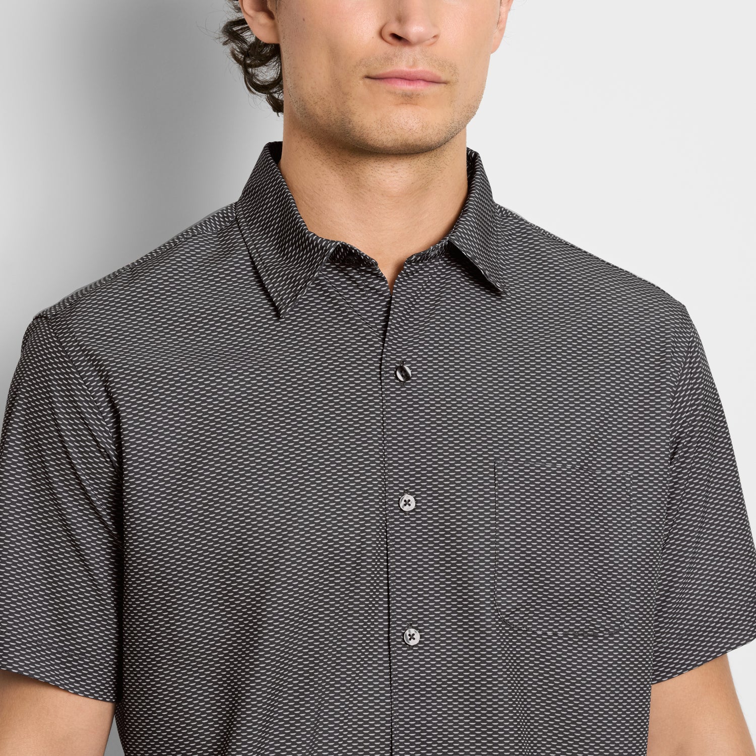 Hydro Wik Short Sleeve Camp Shirt Crescent