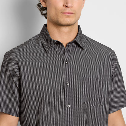 Hydro Wik Short Sleeve Camp Shirt Crescent