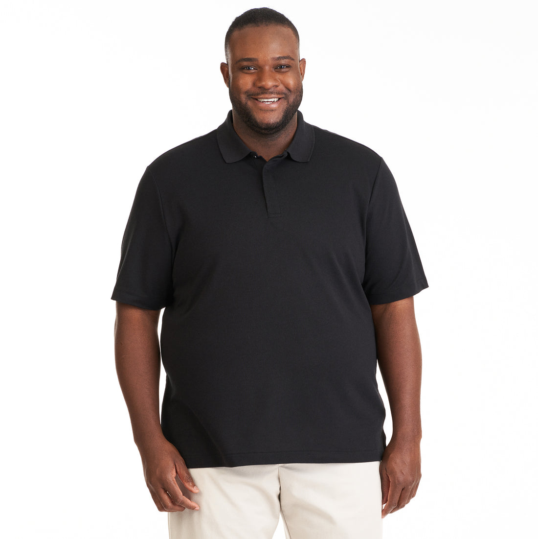 Essential Stain Shield Honeycomb Polo - Big &amp; Tall