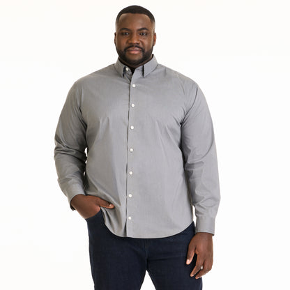 Cronbie Long Sleeve Stain Shield Shirt - Big &amp; Tall