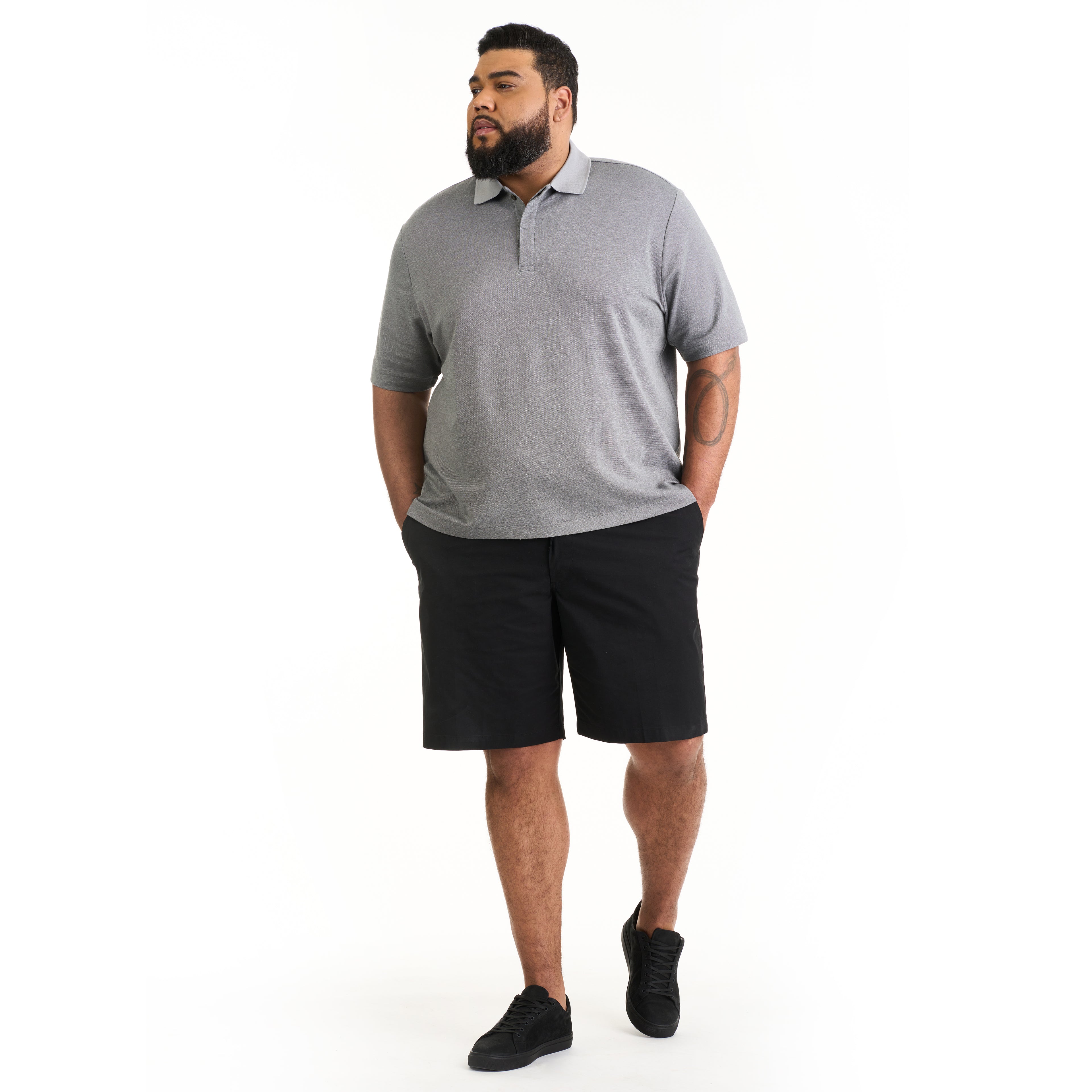 Essential Stain Shield Honeycomb Polo - Big &amp; Tall