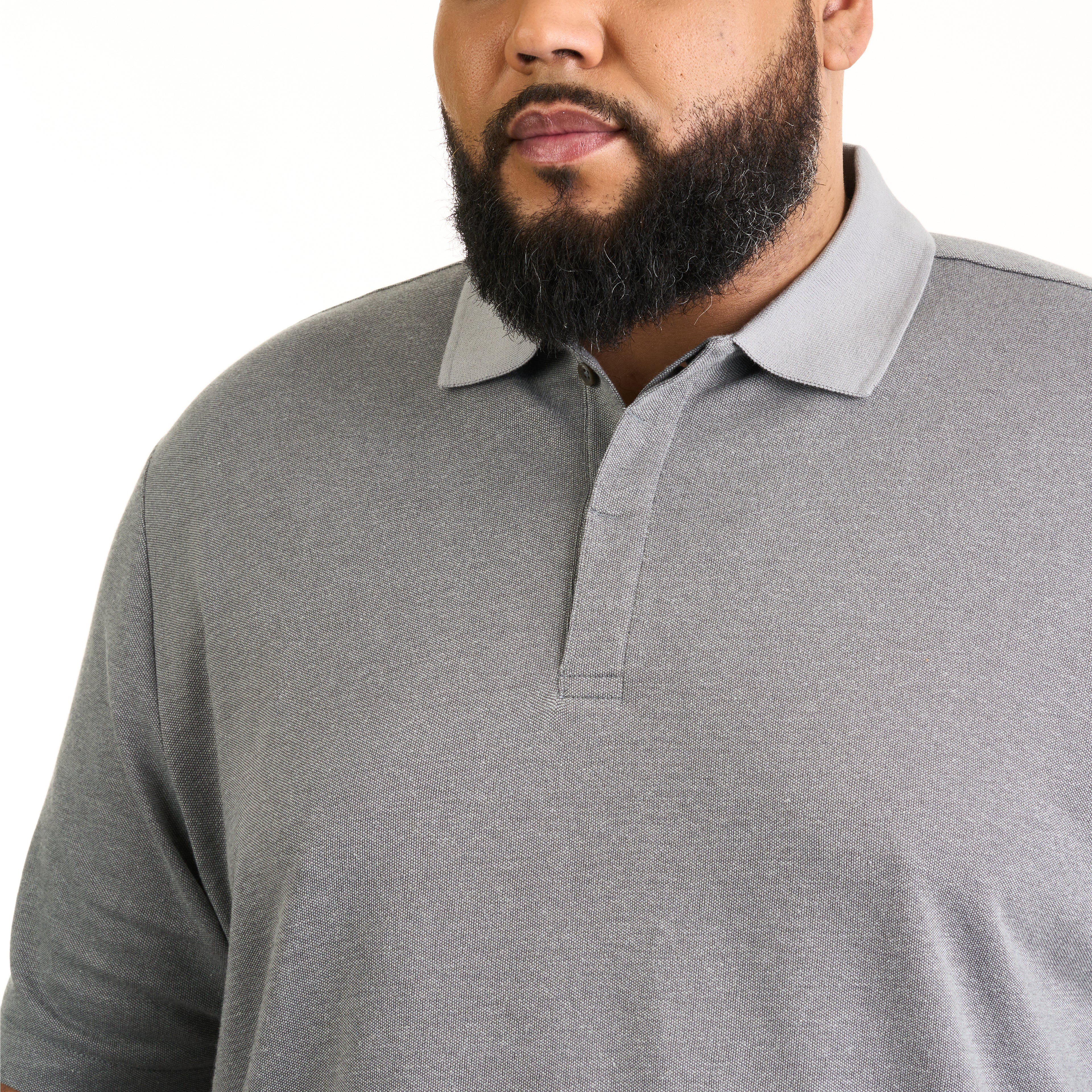 Essential Stain Shield Honeycomb Polo - Big &amp; Tall