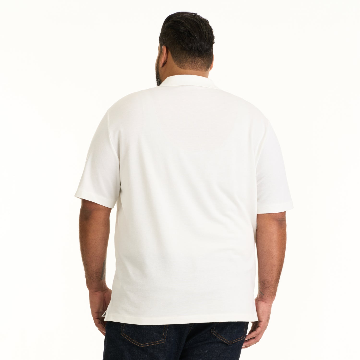 Essential Stain Shield Honeycomb Polo - Big &amp; Tall