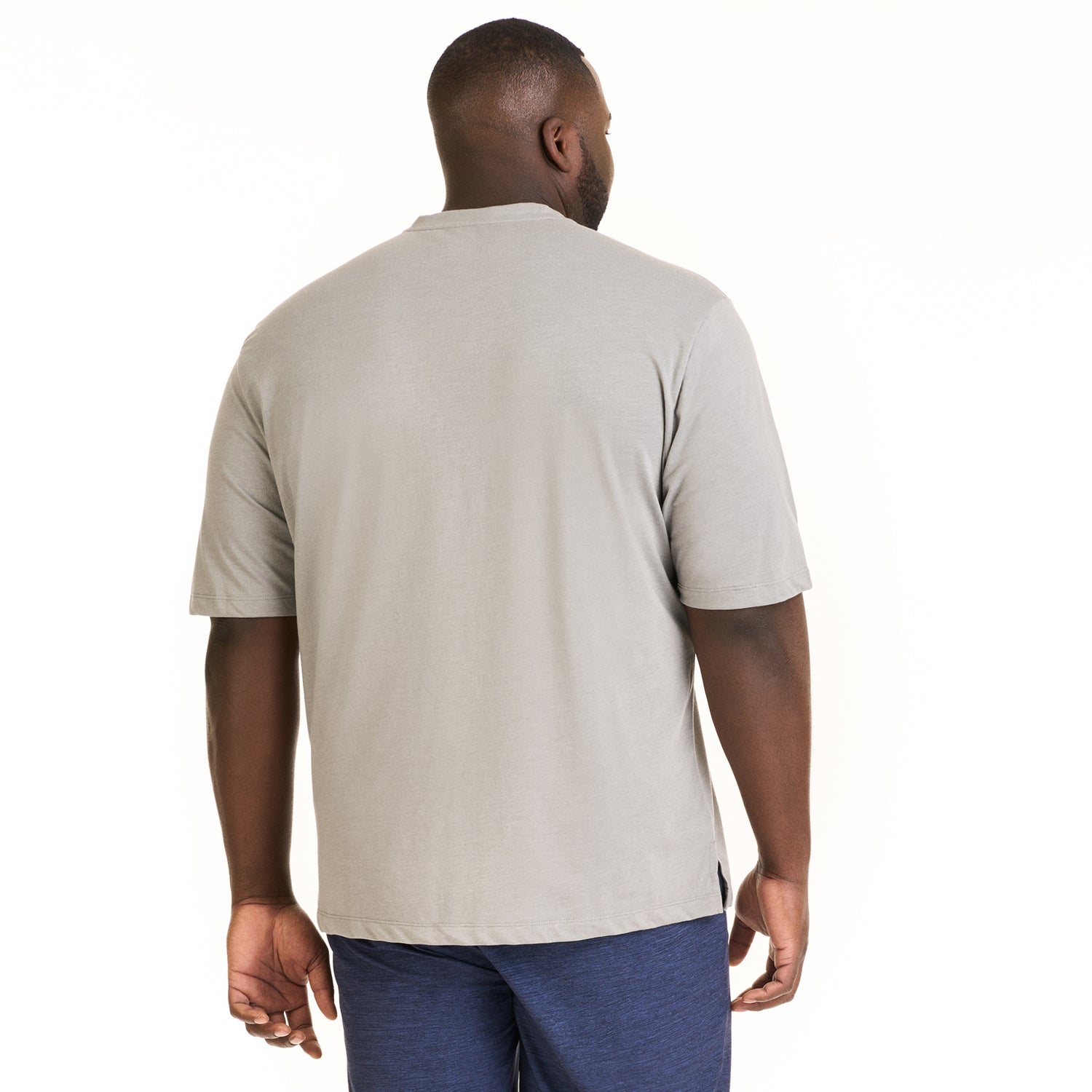 Essential Stain Shield V-Neck Tee - Big &amp; Tall