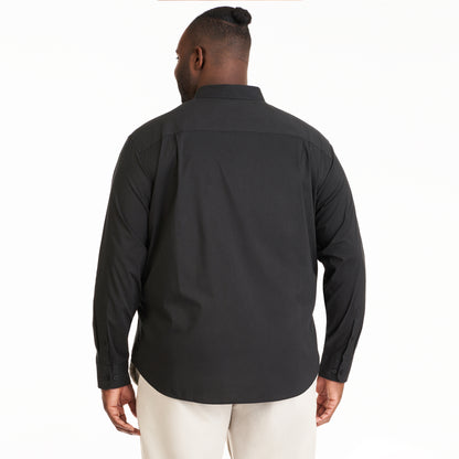 Cronbie Long Sleeve Stain Shield Shirt - Big &amp; Tall