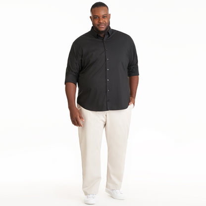 Cronbie Long Sleeve Stain Shield Shirt - Big &amp; Tall